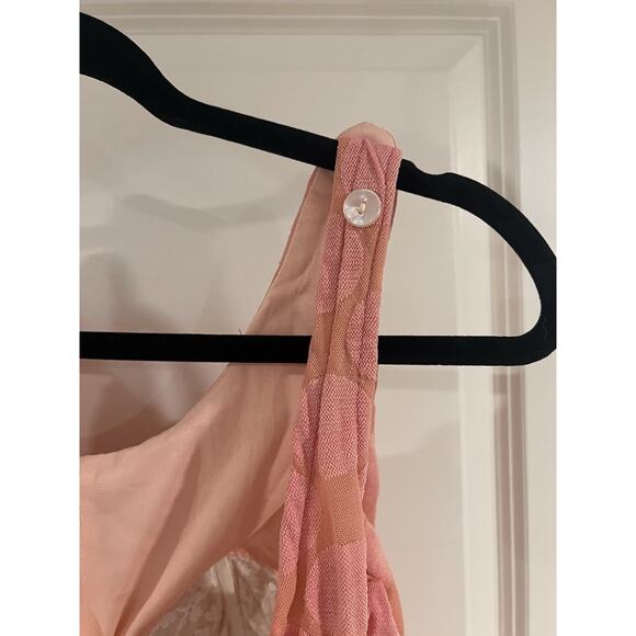 Vintage Cole One Piece swimsuit size L 50's/60's retro pink - Picture 3 of 8